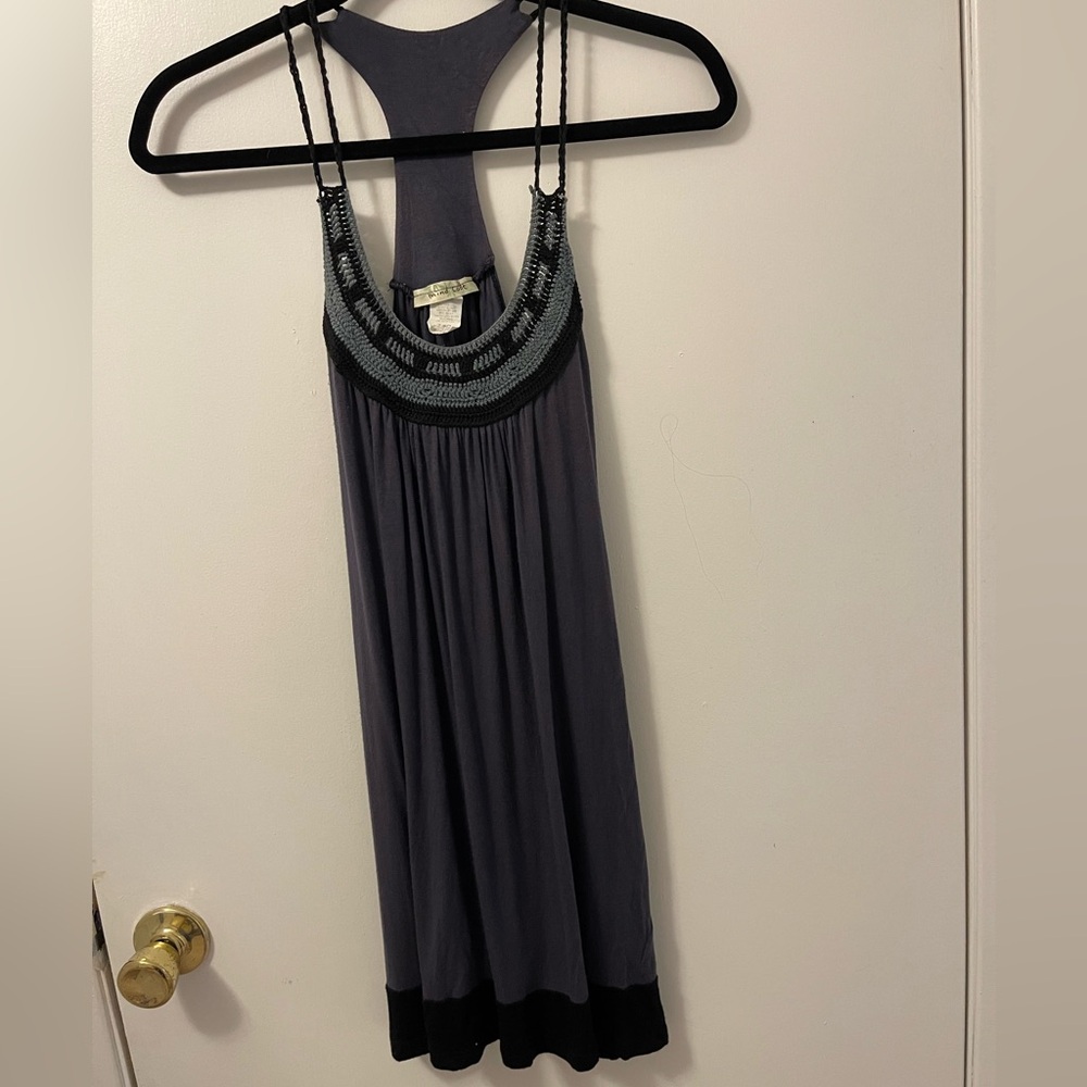 “Mind Code” Gray & Black Top- Size: Small - image 2